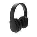 Black - Front - XD Collection Elite Foldable Recycled Plastic Wireless Headphones