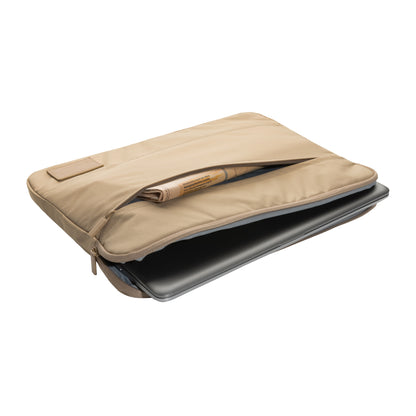Beige - Side - XD Collection Impact Aware Laptop Sleeve