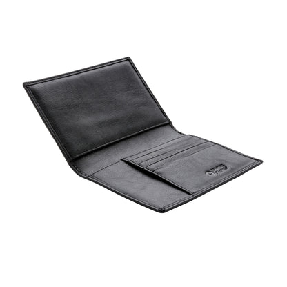 Black - Pack Shot - Swiss Peak RFID Passport Cover