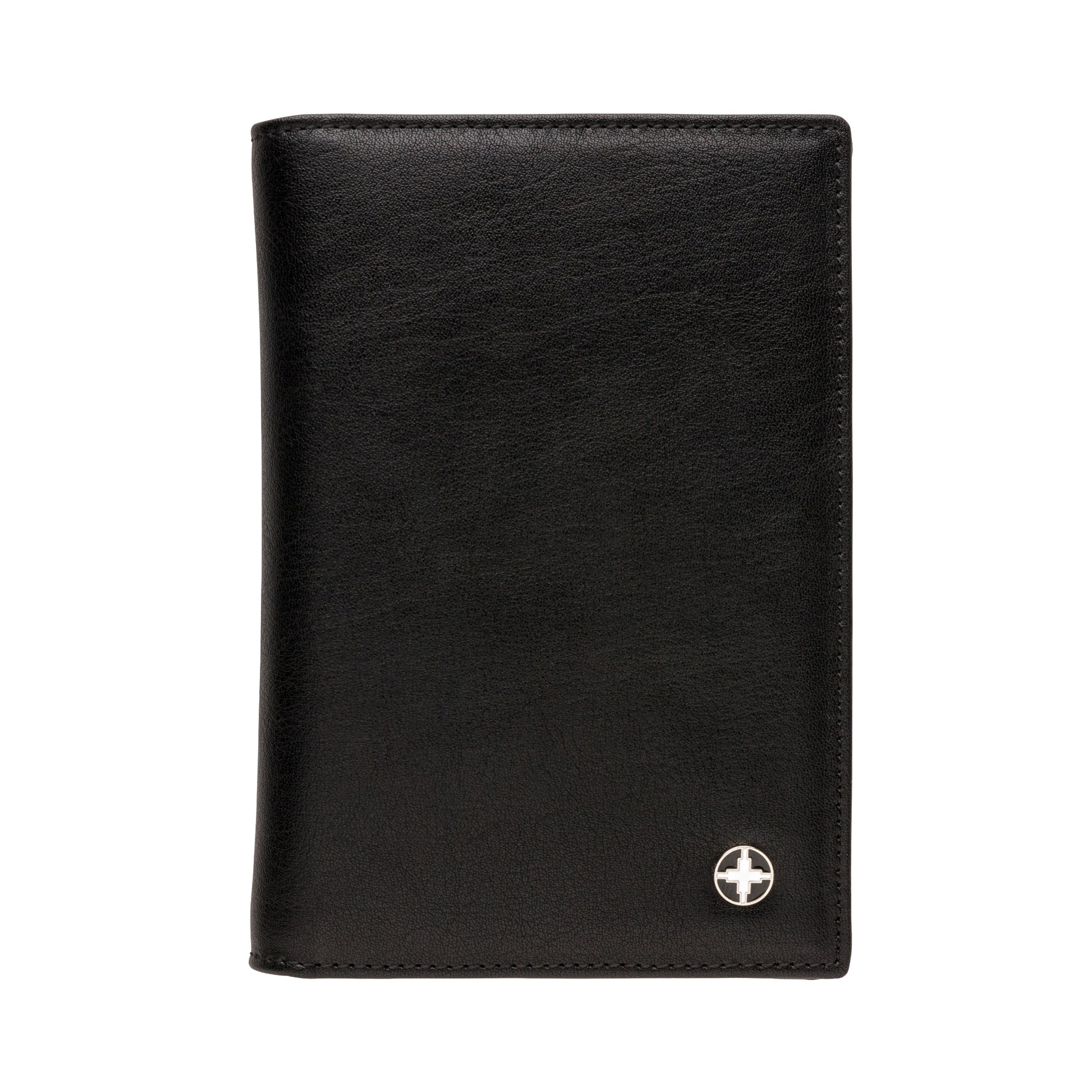 Black - Front - Swiss Peak RFID Passport Cover