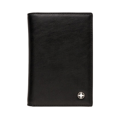 Black - Front - Swiss Peak RFID Passport Cover