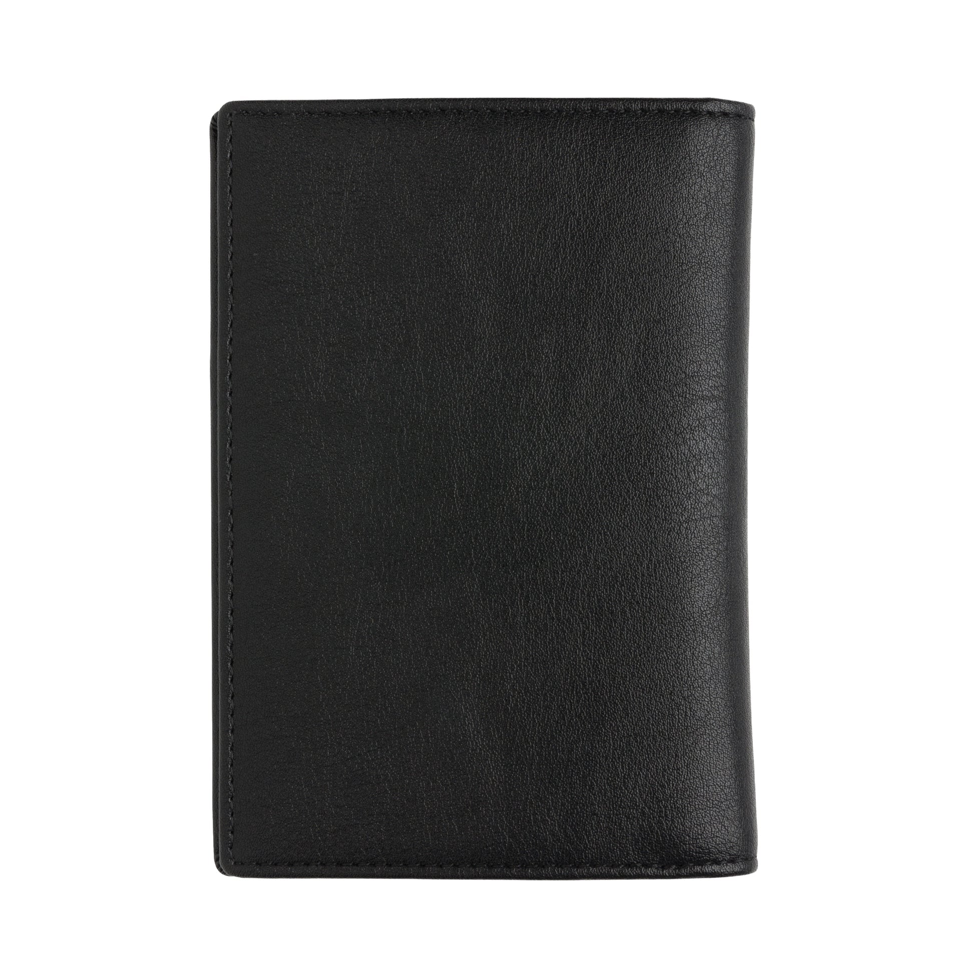 Black - Back - Swiss Peak RFID Passport Cover