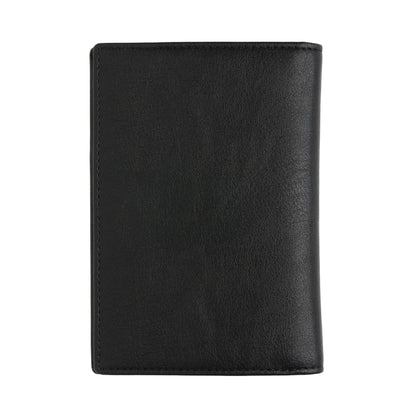 Black - Back - Swiss Peak RFID Passport Cover