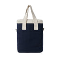 Blue - Back - Vinga Volonne Recycled Canvas Aware Cooler Tote Bag