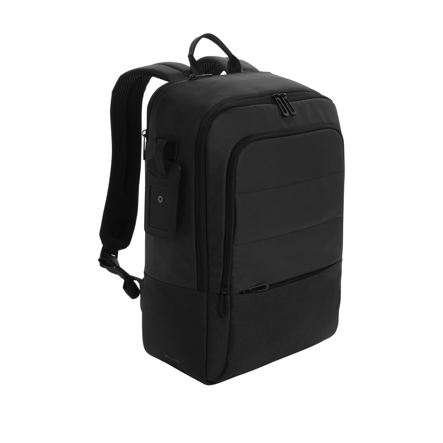 Black - Side - XD Xclusive Armond RPET Aware Laptop Backpack
