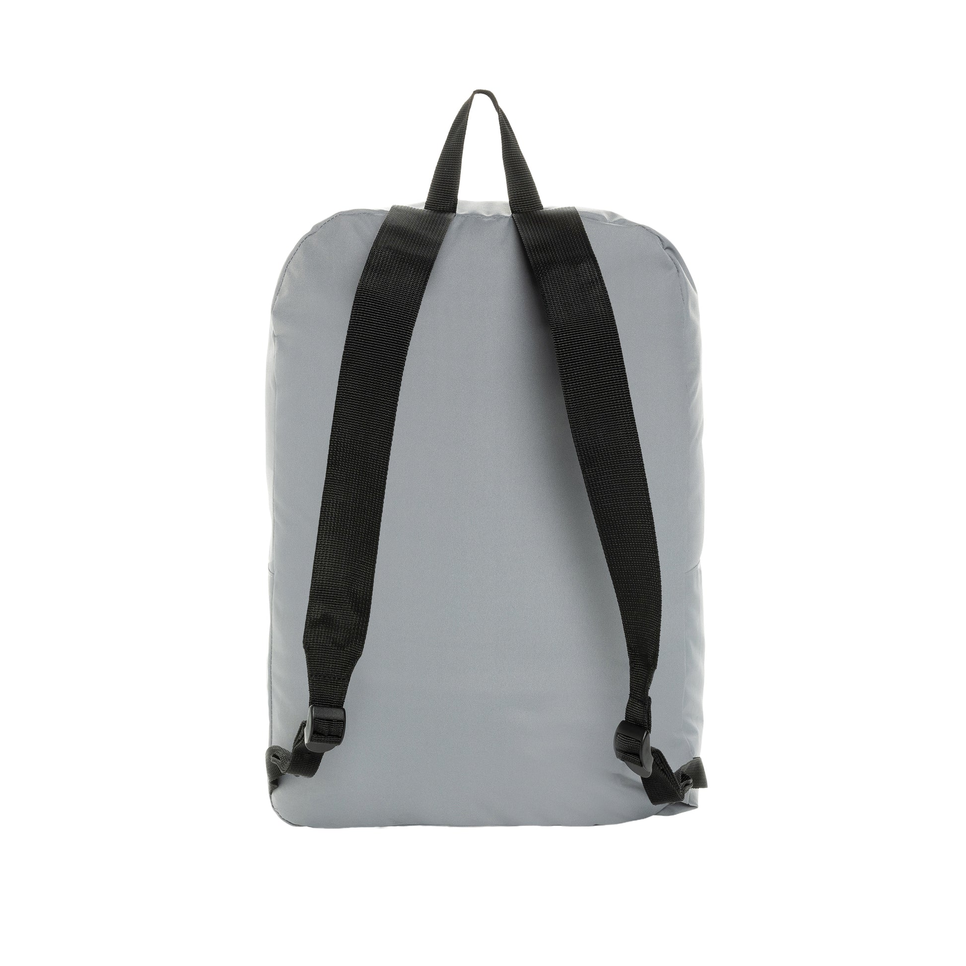 Grey - Back - XD Collection Dillon Foldable Aware Backpack