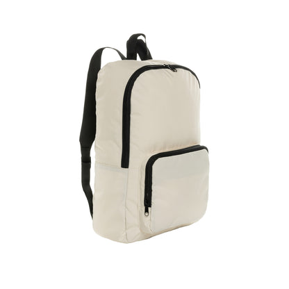 Off White - Front - XD Collection Dillon Foldable Aware Backpack