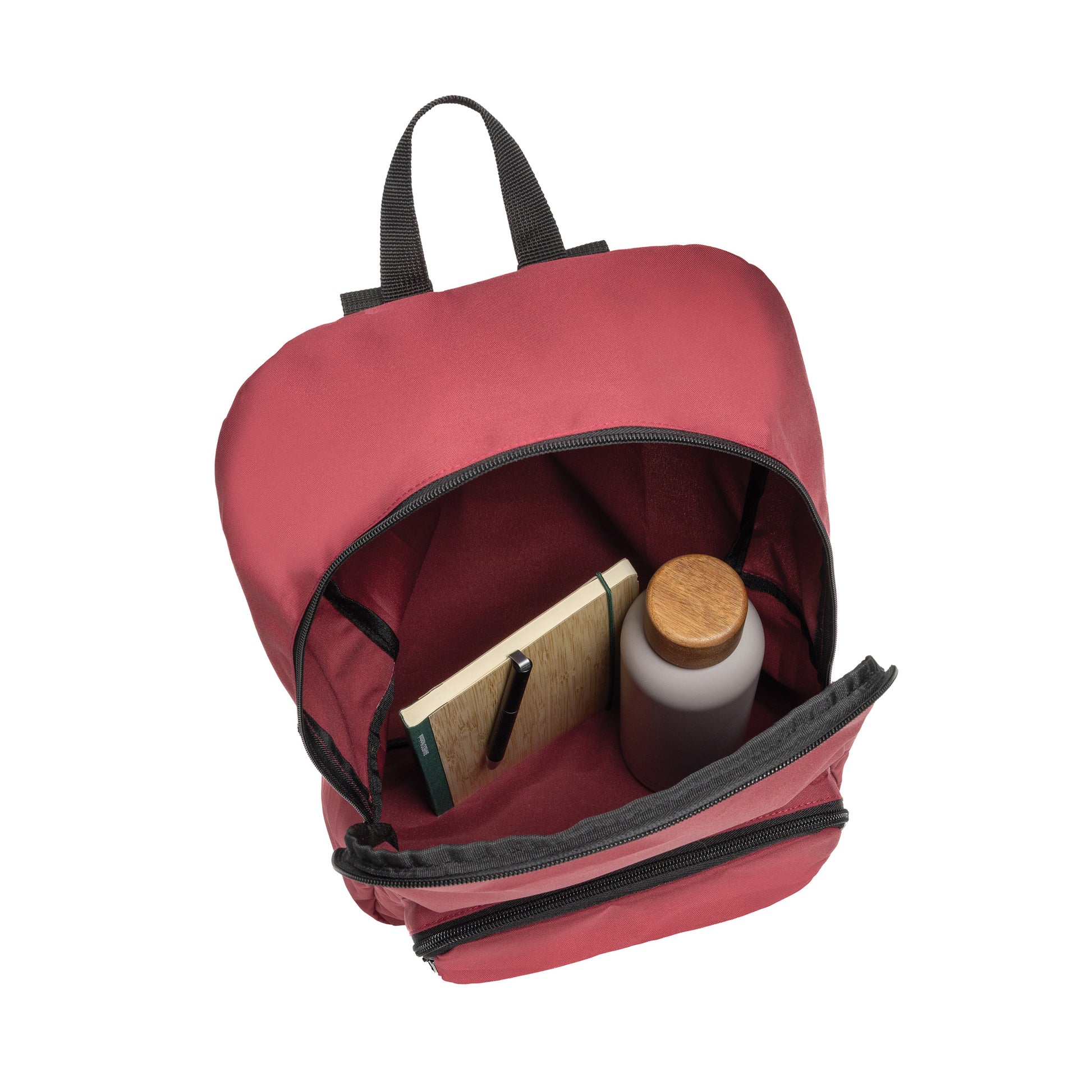 Red - Pack Shot - XD Collection Dillon Foldable Aware Backpack