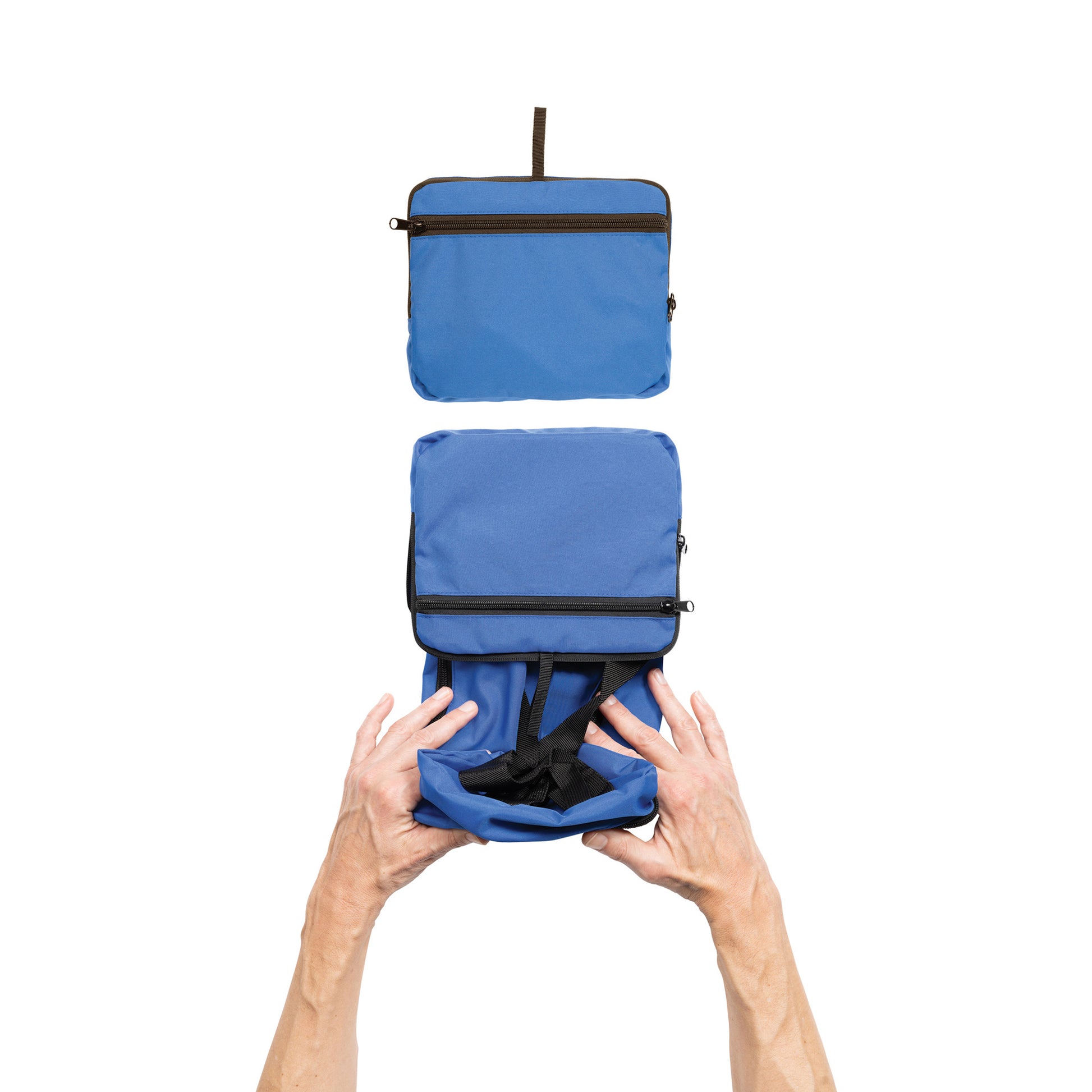 Royal Blue - Close up - XD Collection Dillon Foldable Aware Backpack