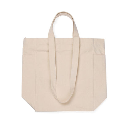 Off White - Pack Shot - Vinga Hilo Aware Recycled Canvas Zipped Tote Bag