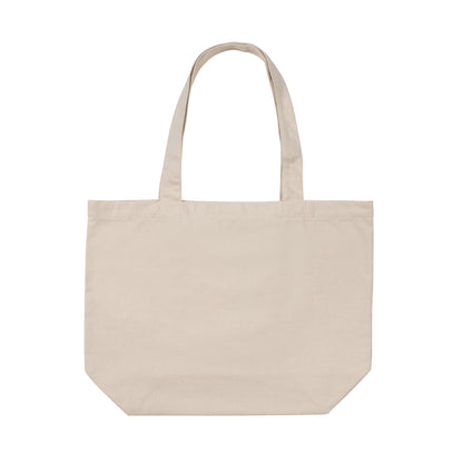 Off White - Front - XD Collection Recycled Canvas Undyed Tote Bag