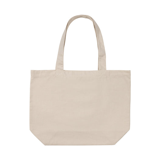 Off White - Front - XD Collection Recycled Canvas Undyed Tote Bag