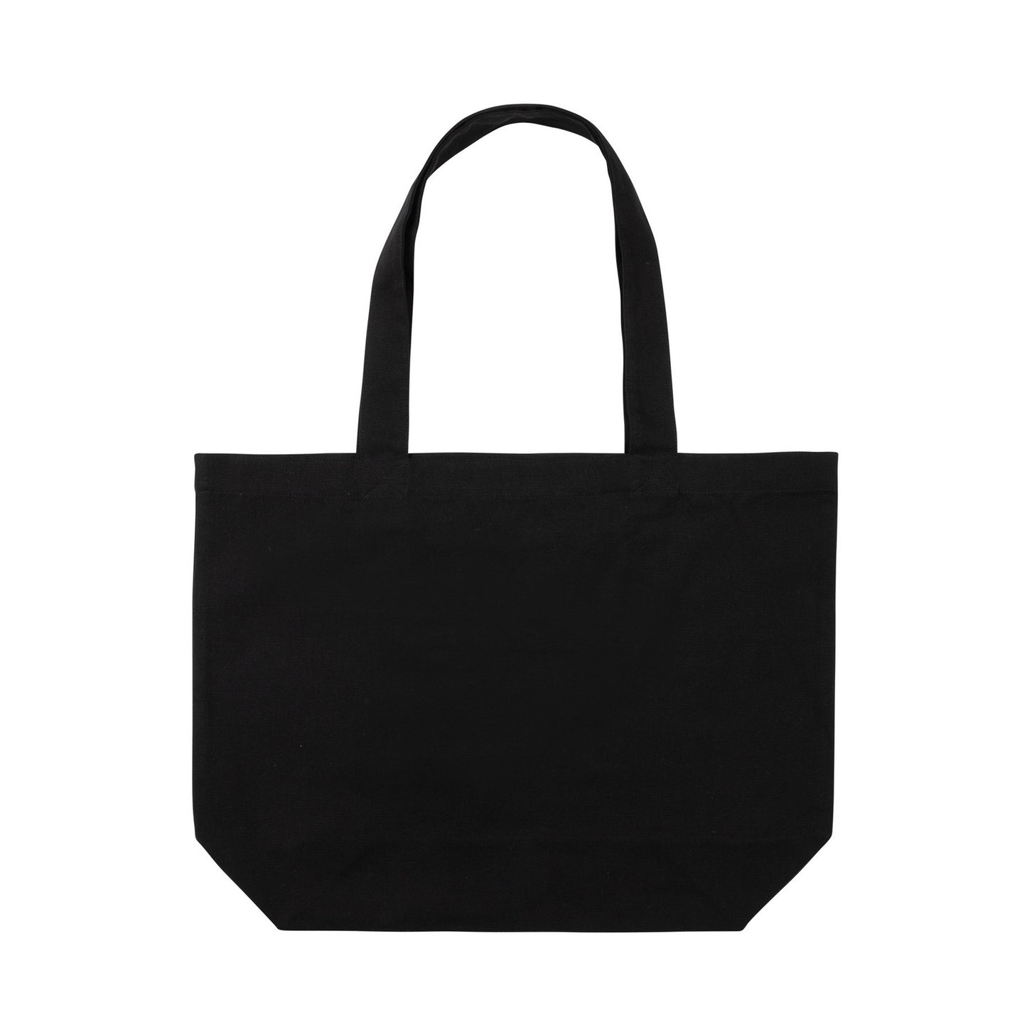 Black - Front - XD Collection Recycled Canvas Undyed Tote Bag