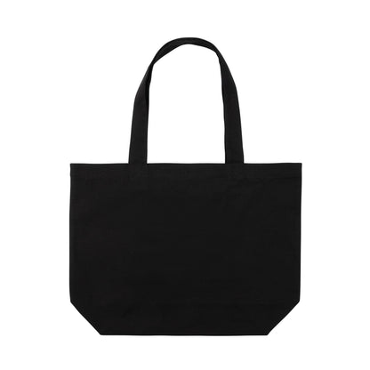 Black - Front - XD Collection Recycled Canvas Undyed Tote Bag