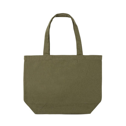Green - Lifestyle - XD Collection Recycled Canvas Undyed Tote Bag