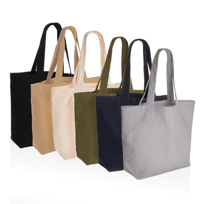 Green - Pack Shot - XD Collection Recycled Canvas Undyed Tote Bag
