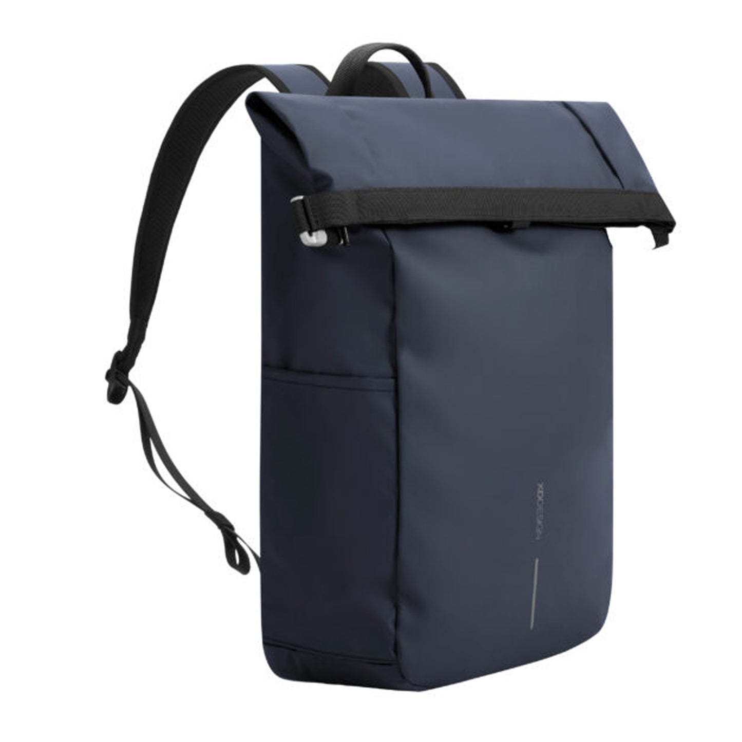 Navy - Side - XD Design Urban Water Resistant Anti-Theft 26L Backpack