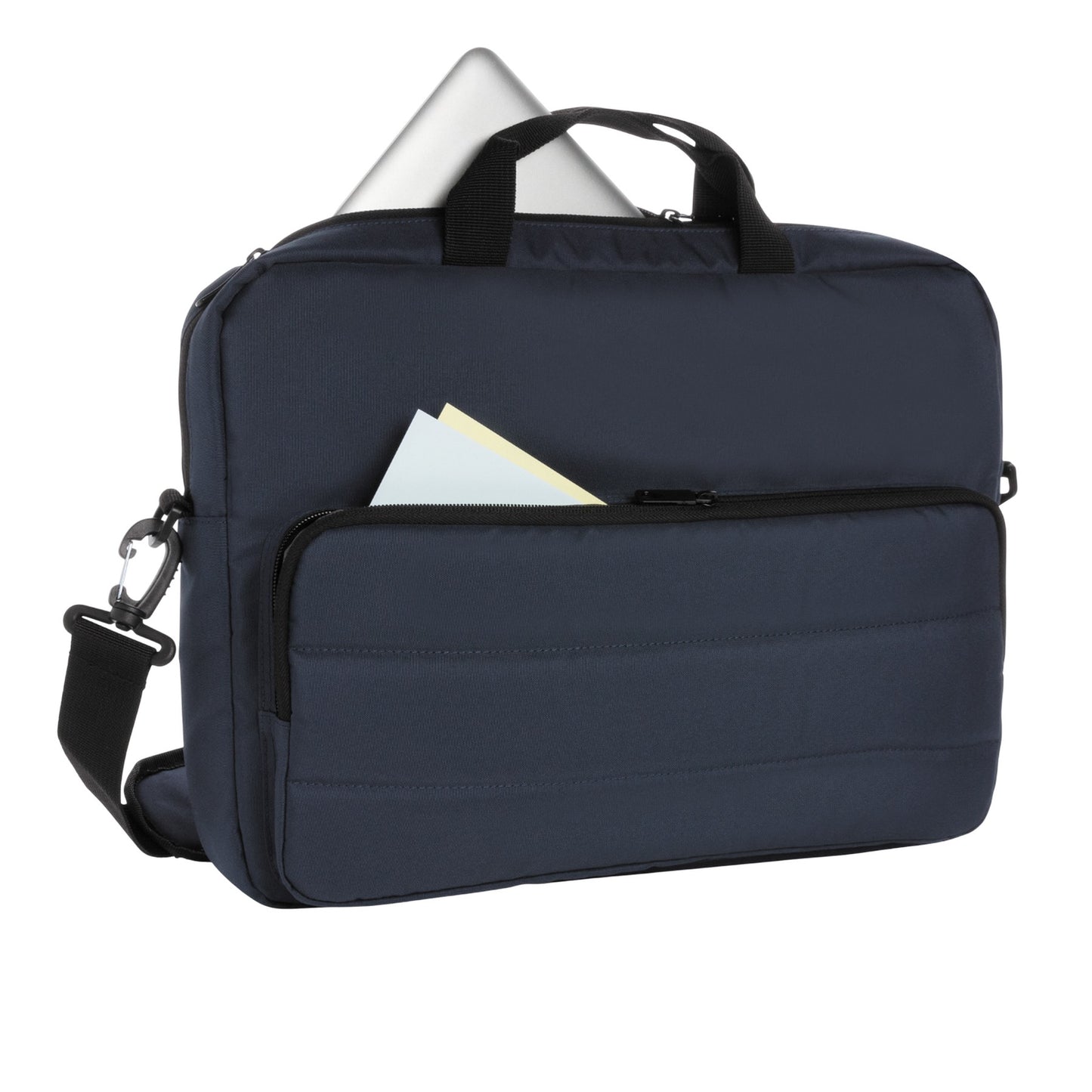 Navy - Side - XD Xclusive Impact RPET 6.5L Laptop Bag