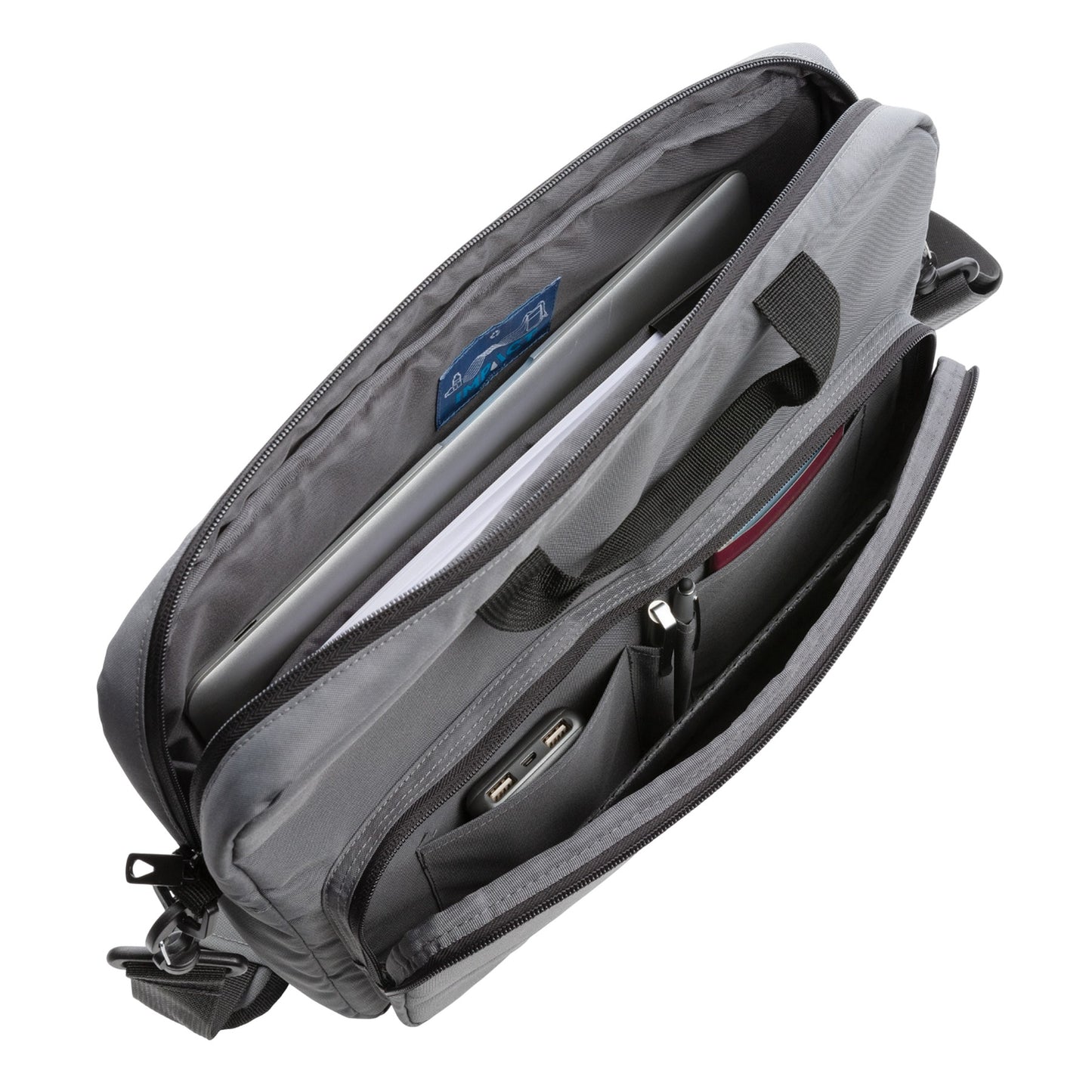 Anthracite - Side - XD Xclusive Impact RPET 6.5L Laptop Bag
