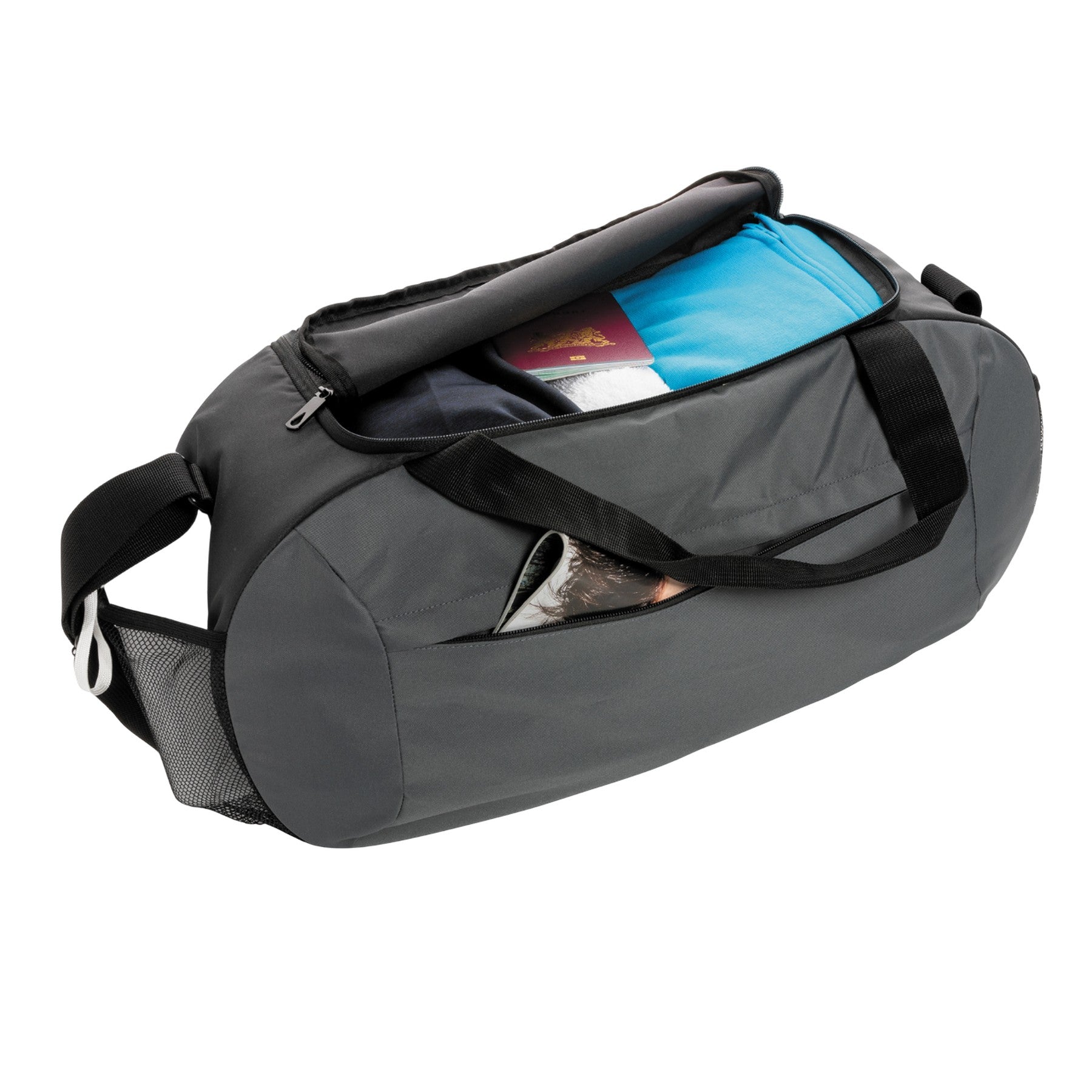 Anthracite - Lifestyle - XD Collection Impact RPET Sports 28L Duffle Bag