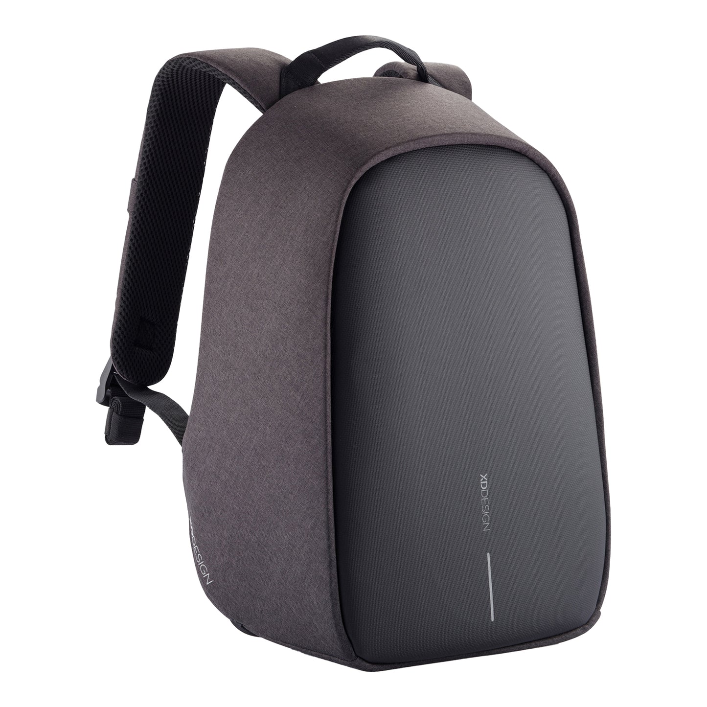 Black - Side - XD Design Bobby Hero Anti-Theft Backpack