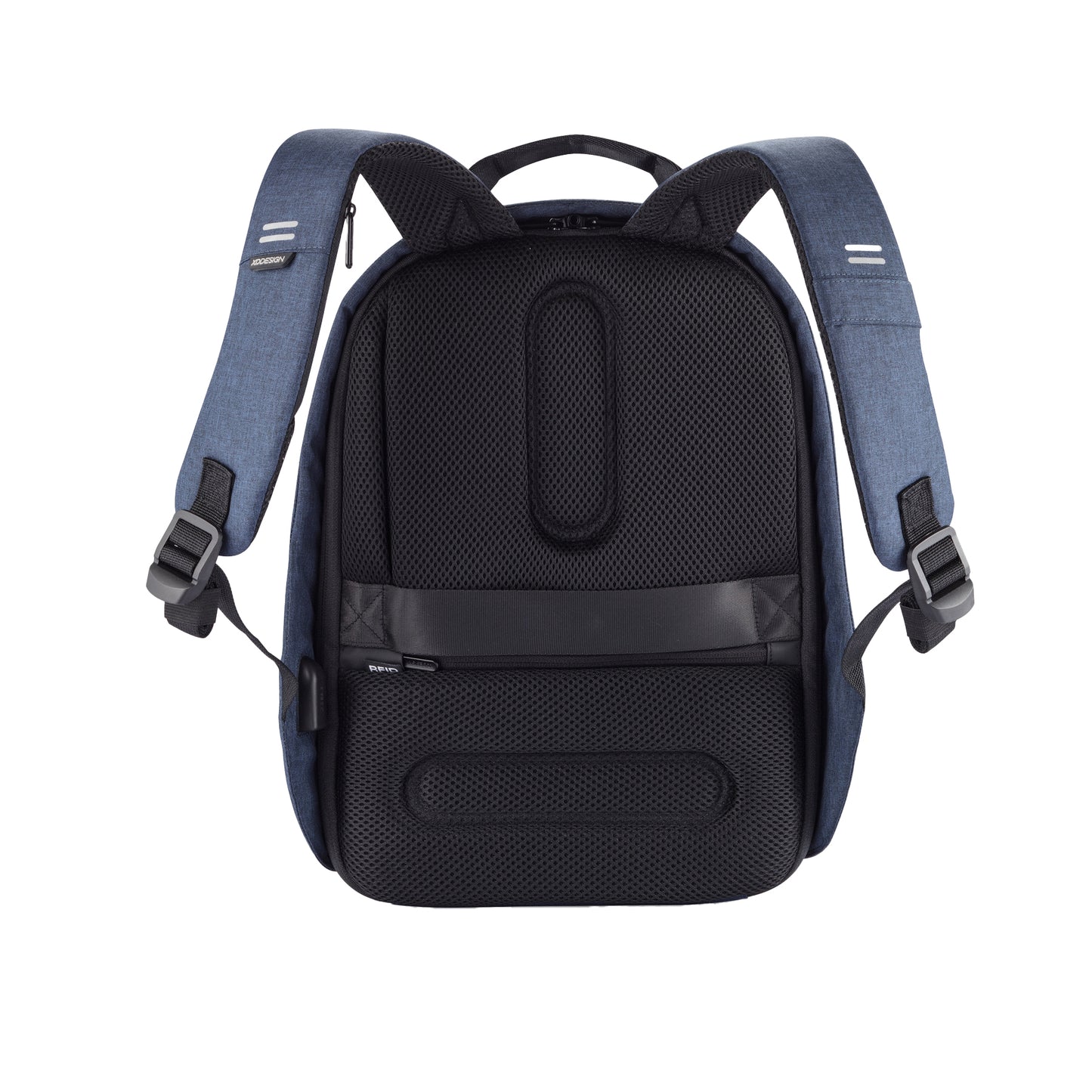 Navy - Back - XD Design Bobby Hero Anti-Theft Backpack