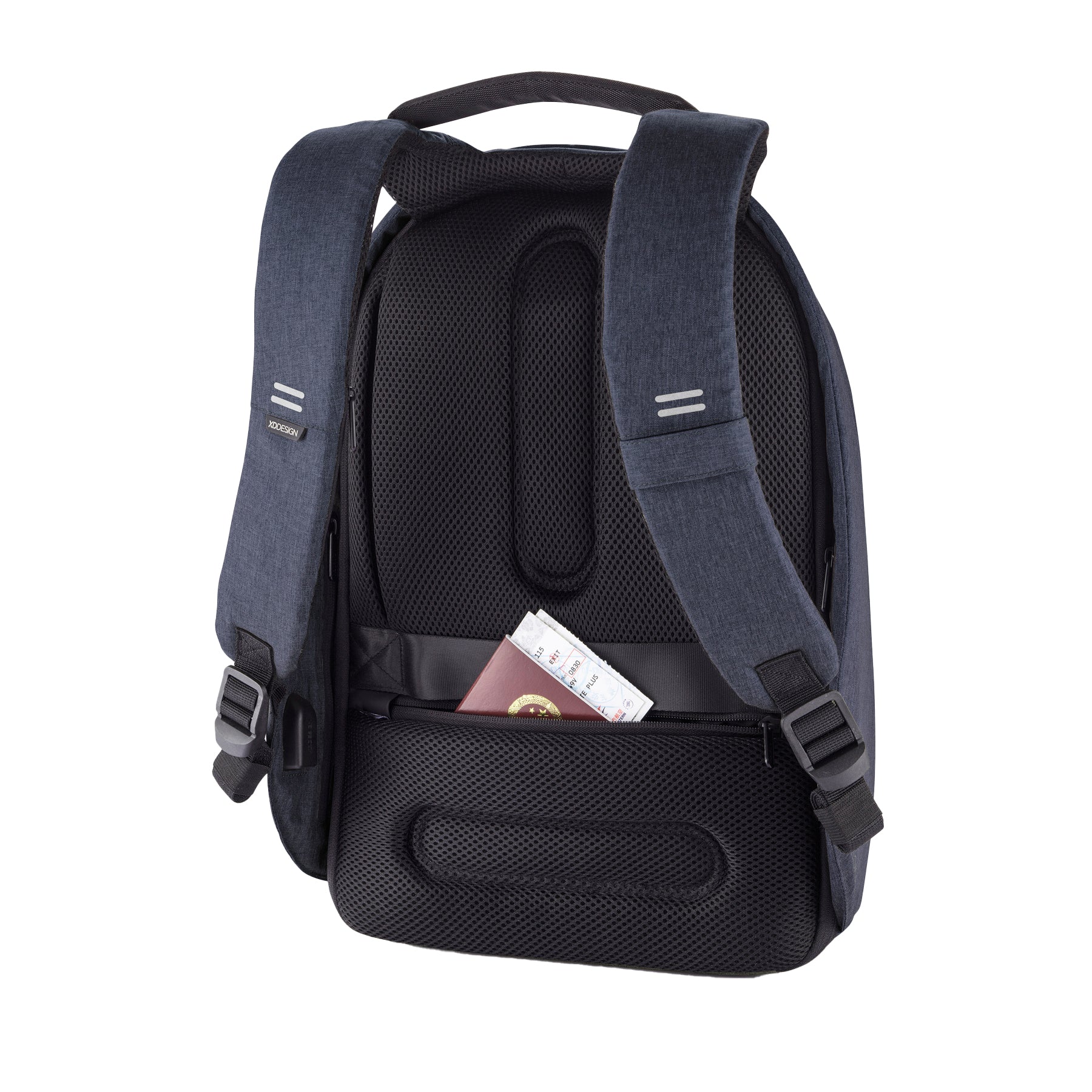 Navy - Pack Shot - XD Design Bobby Hero Anti-Theft Backpack