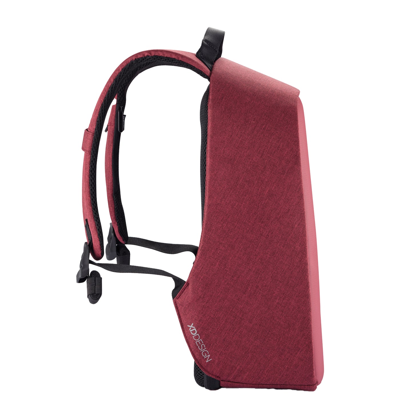 Red - Side - XD Design Bobby Hero Anti-Theft Backpack