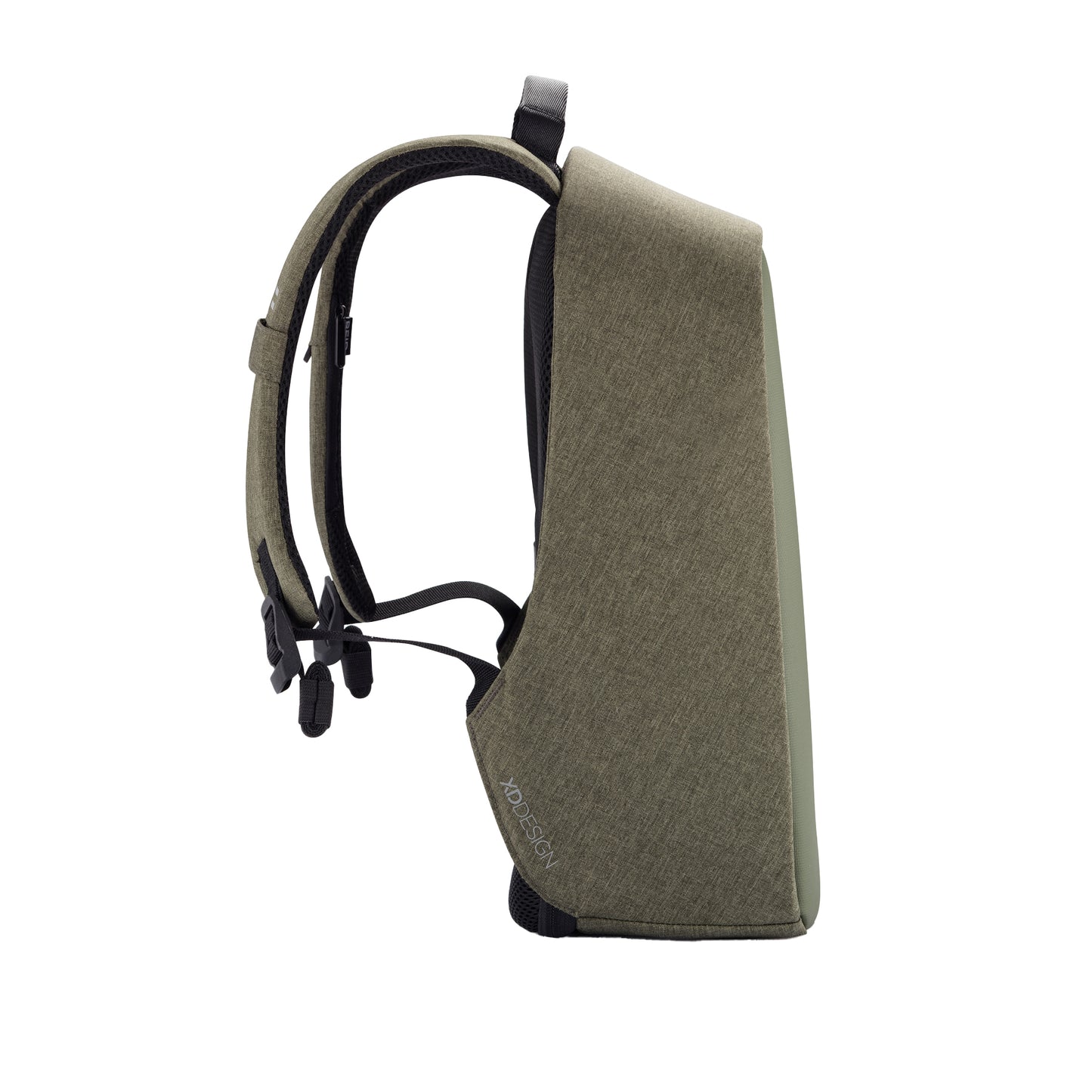 Green - Side - XD Design Bobby Hero Anti-Theft Backpack