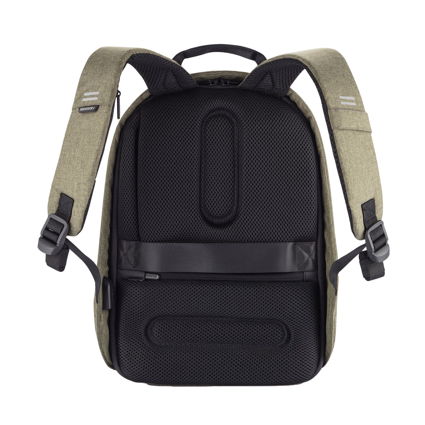 Green - Back - XD Design Bobby Hero Anti-Theft Backpack