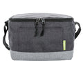 Grey - Front - XD Collection 5L RPET Two Tone Cooler Bag