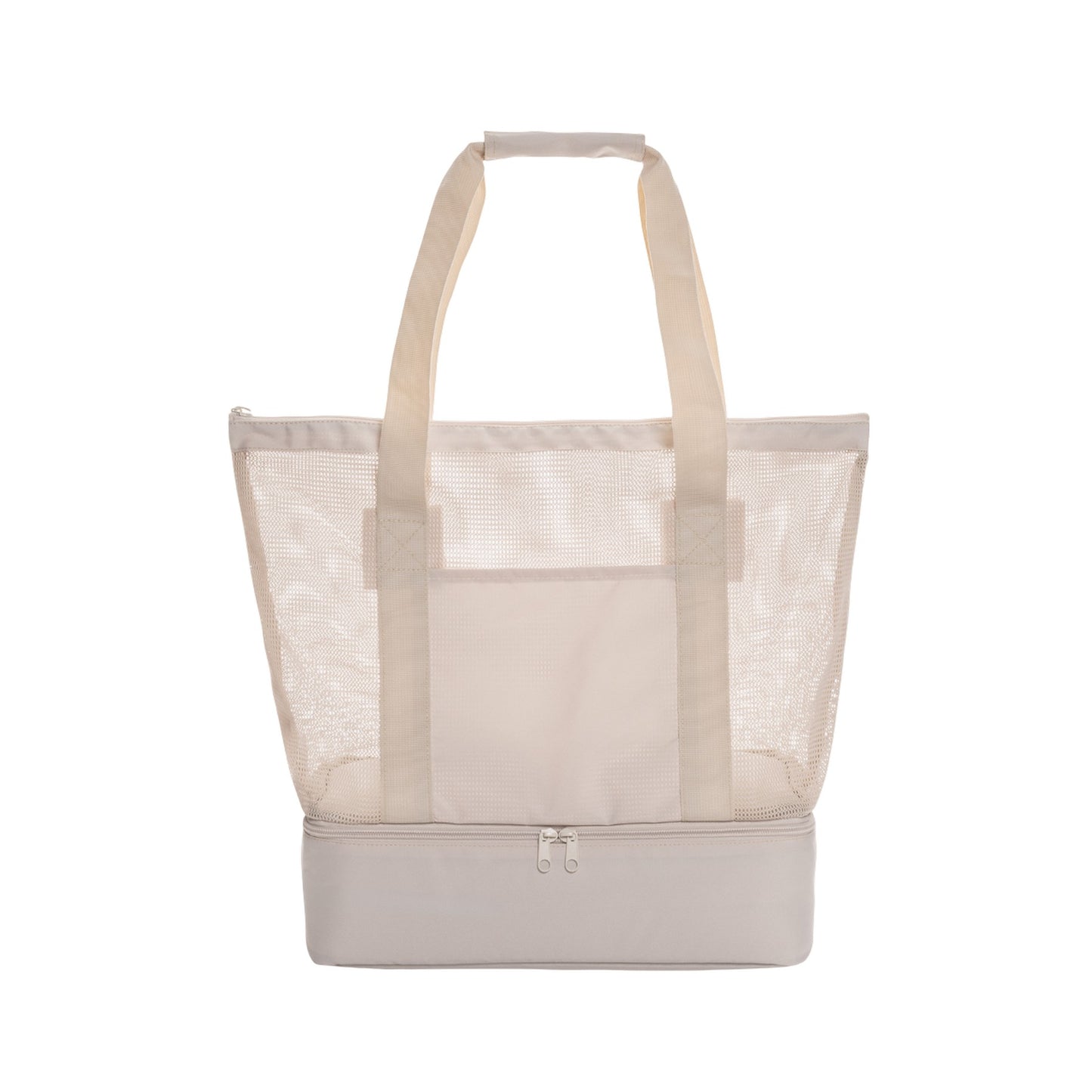 Beige - Front - XD Collection Iqlo RPET 2 in 1 Cooler Tote Bag