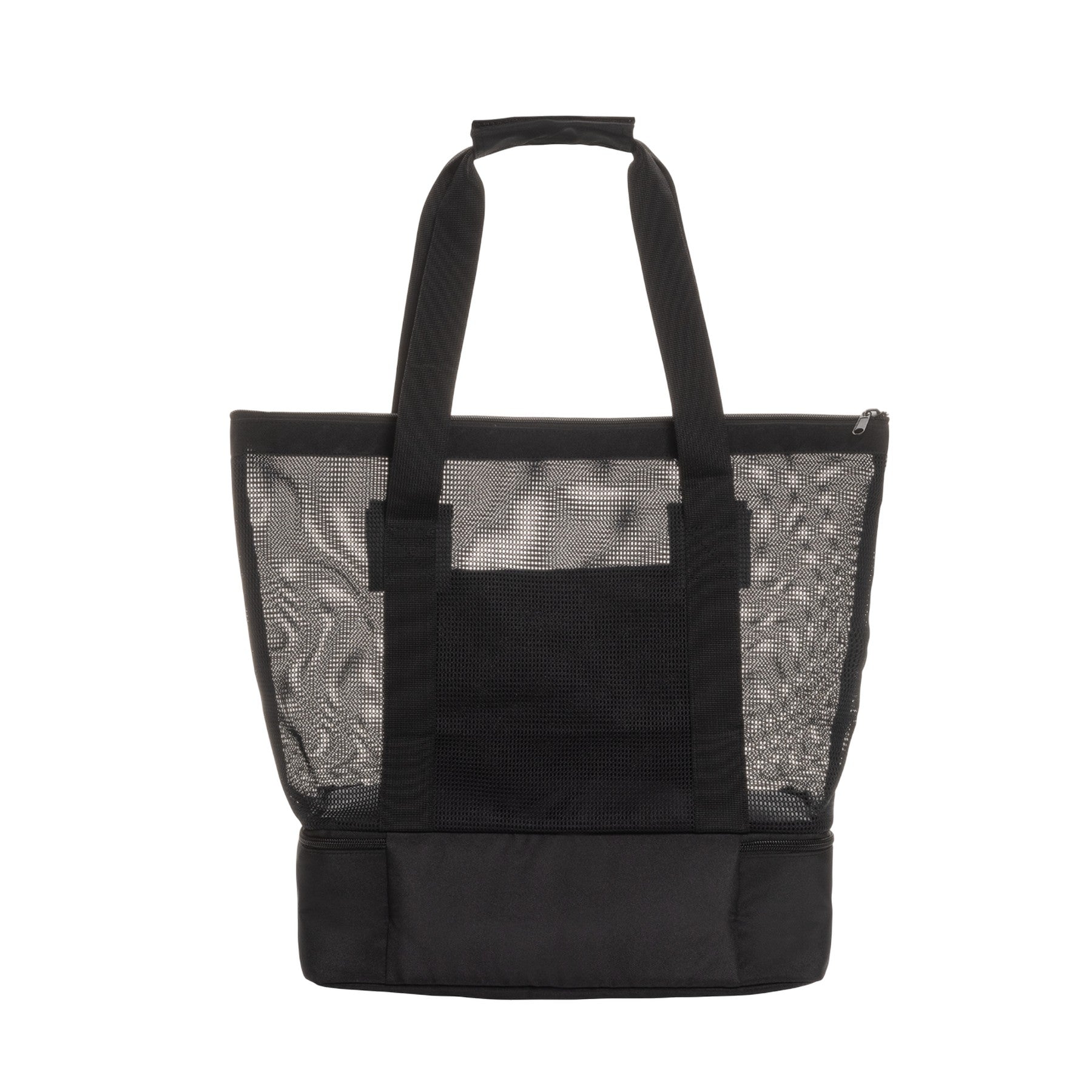Black - Back - XD Collection Iqlo RPET 2 in 1 Cooler Tote Bag