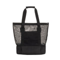 Black - Back - XD Collection Iqlo RPET 2 in 1 Cooler Tote Bag