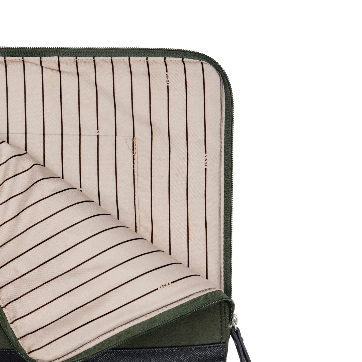 Green - Lifestyle - Vinga Marlow Polyester Laptop Sleeve