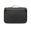 Black - Back - Vinga Baltimore Travel Toiletry Bag