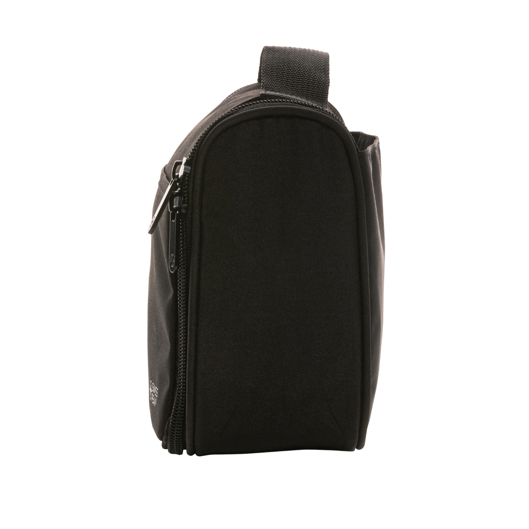 Black - Side - Swiss Peak Lohan Toiletry Bag