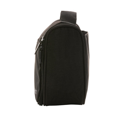 Black - Side - Swiss Peak Lohan Toiletry Bag