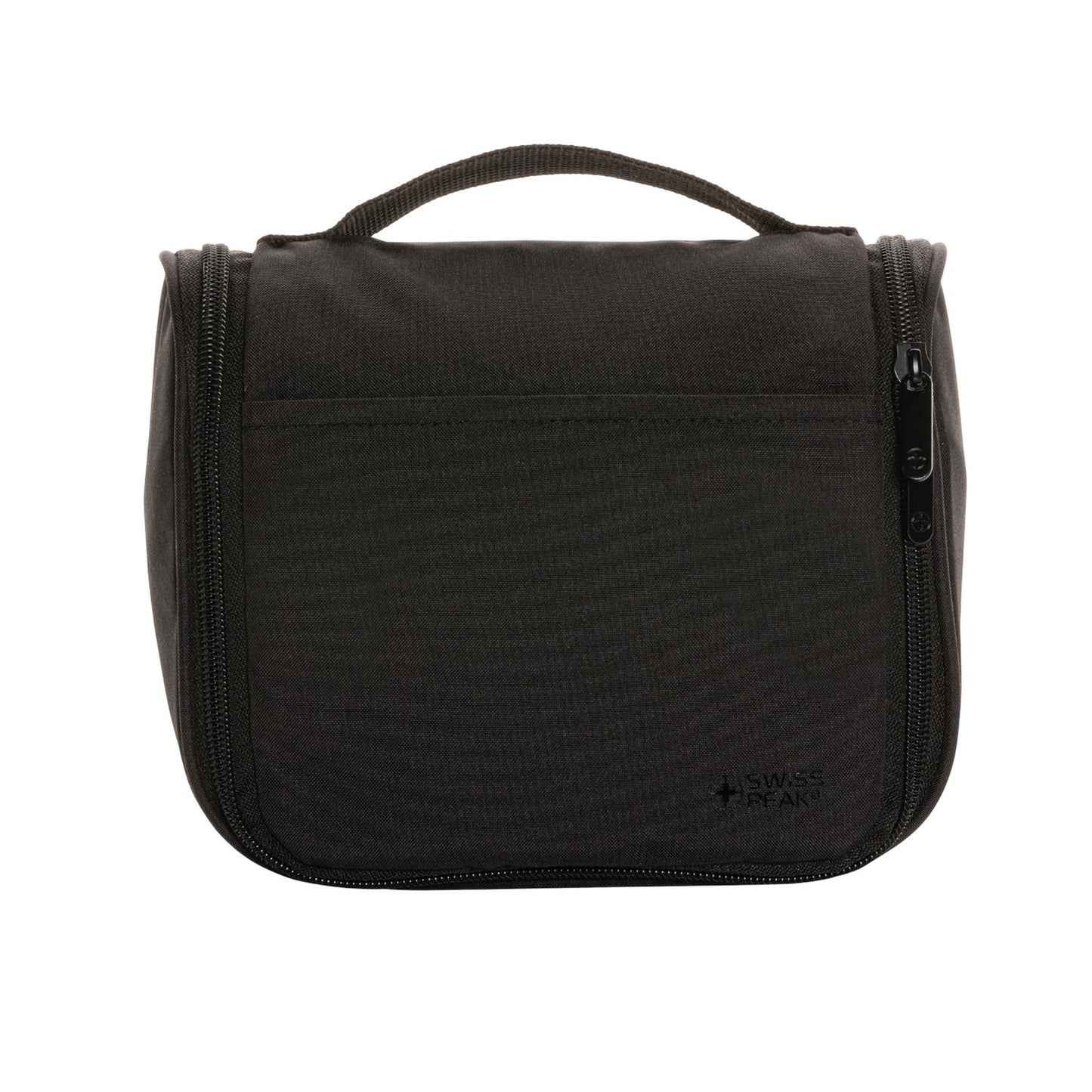 Black - Front - Swiss Peak Lohan Toiletry Bag