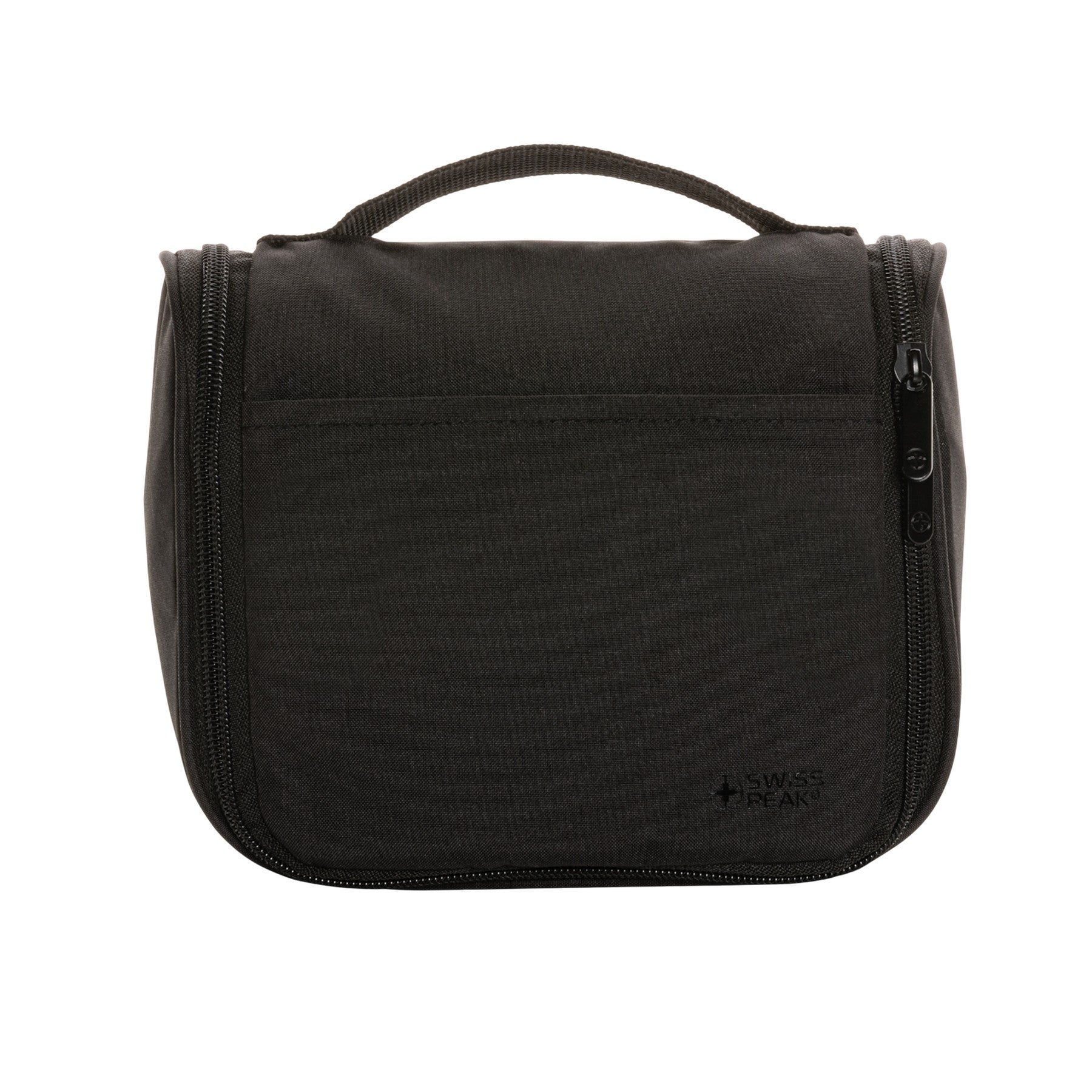 Black - Front - Swiss Peak Lohan Toiletry Bag