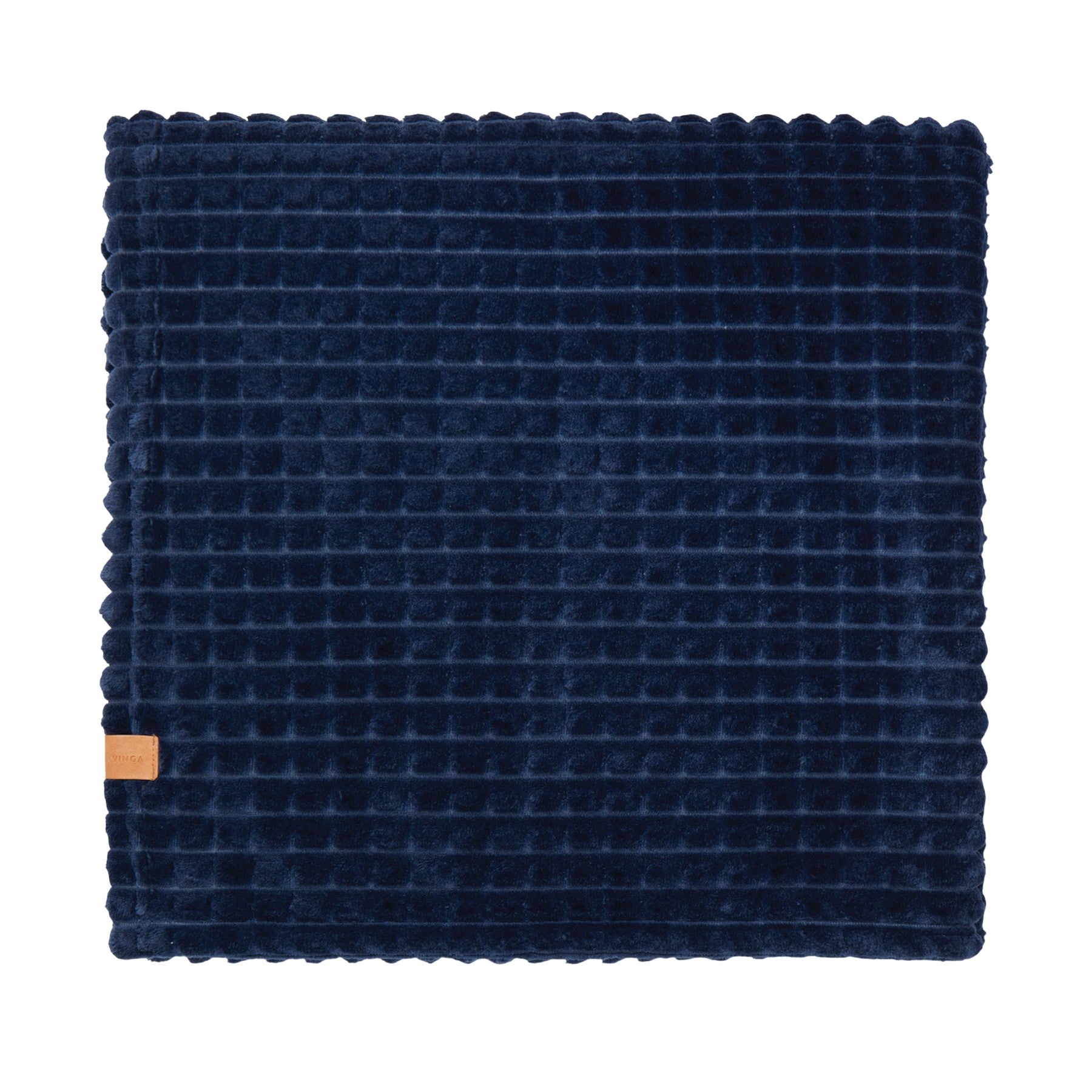 Navy - Front - Vinga Branson RPET Blanket