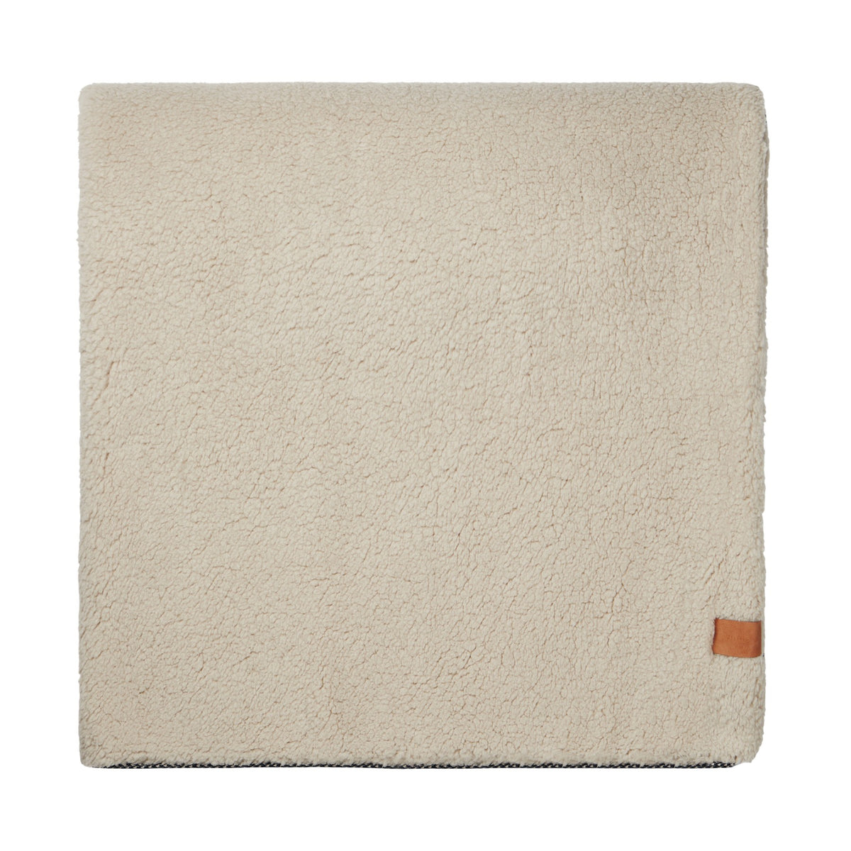 Brown - Front - Vinga Maine Pile Double Layer Blanket
