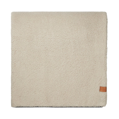 Brown - Front - Vinga Maine Pile Double Layer Blanket