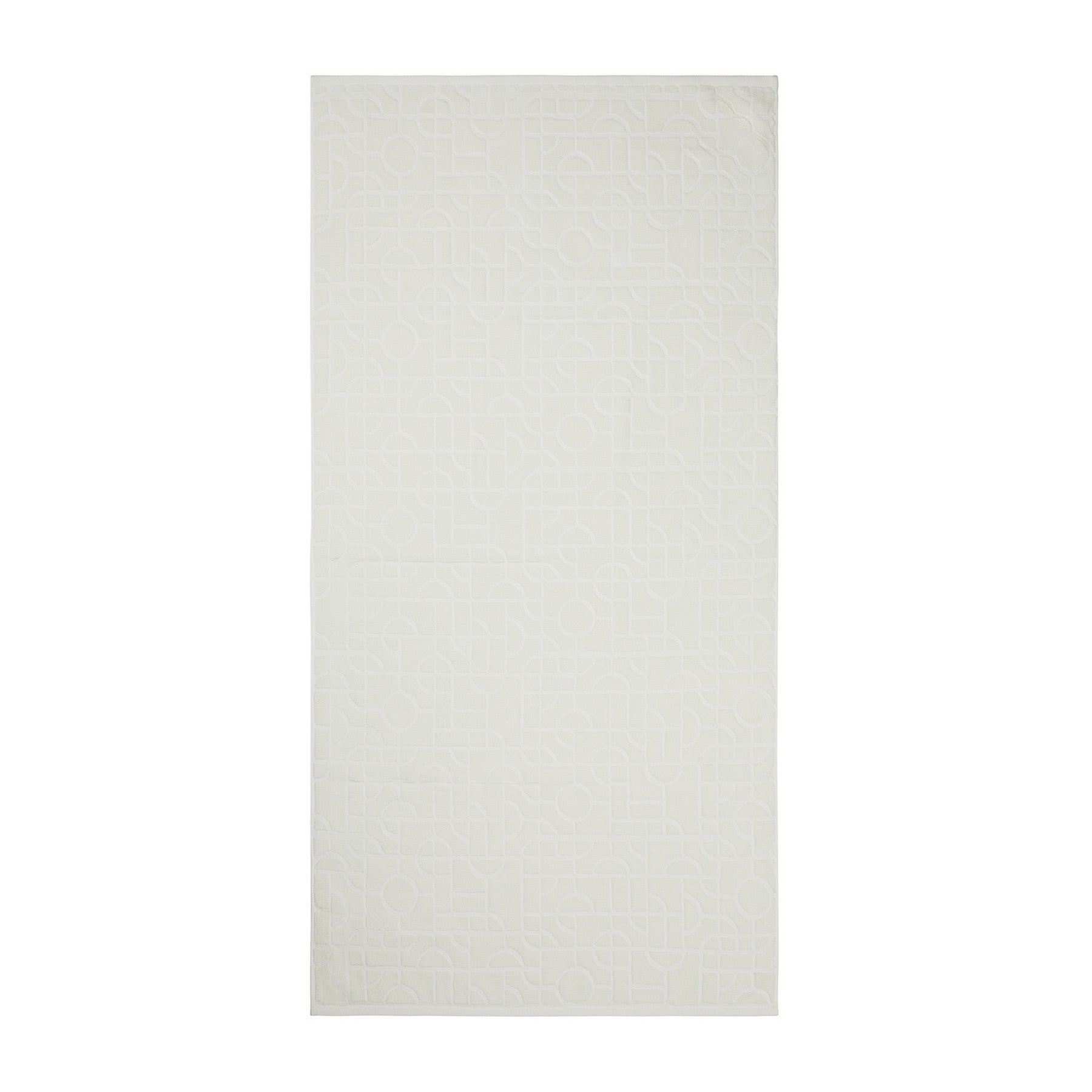 Natural - Back - Vinga Verso Organic Cotton Towel Set (Pack of 4)