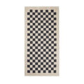 Grey - Back - Vinga Elba Organic Cotton Towel Set (Pack of 4)