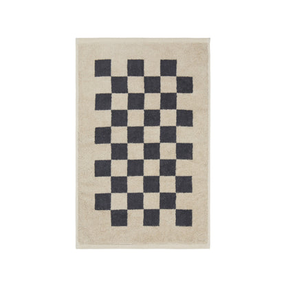 Grey - Side - Vinga Elba Organic Cotton Towel Set (Pack of 4)