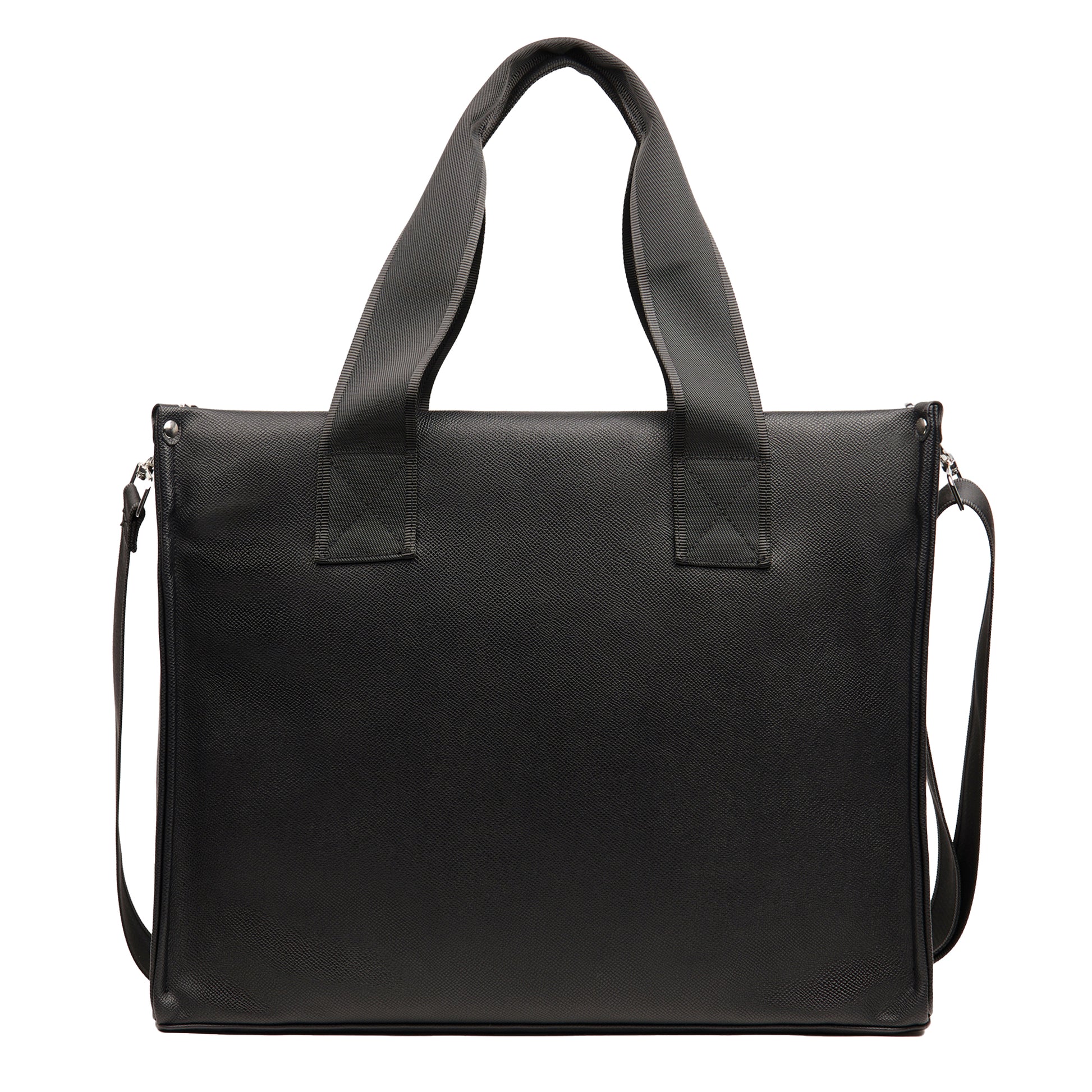 Black - Front - Vinga Bermond PU Recycled Tote Bag