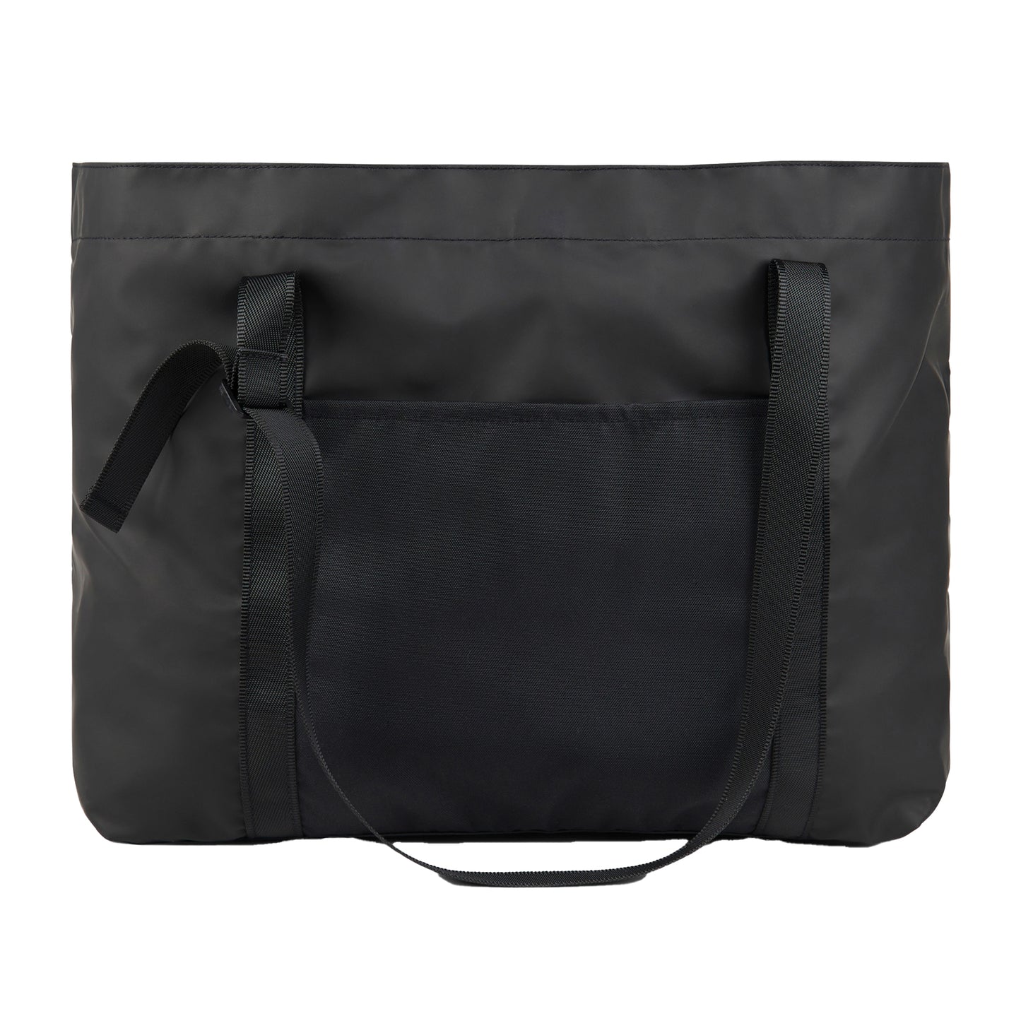 Black - Front - Vinga Livorno Maxi Recycled Polyester Tote Bag