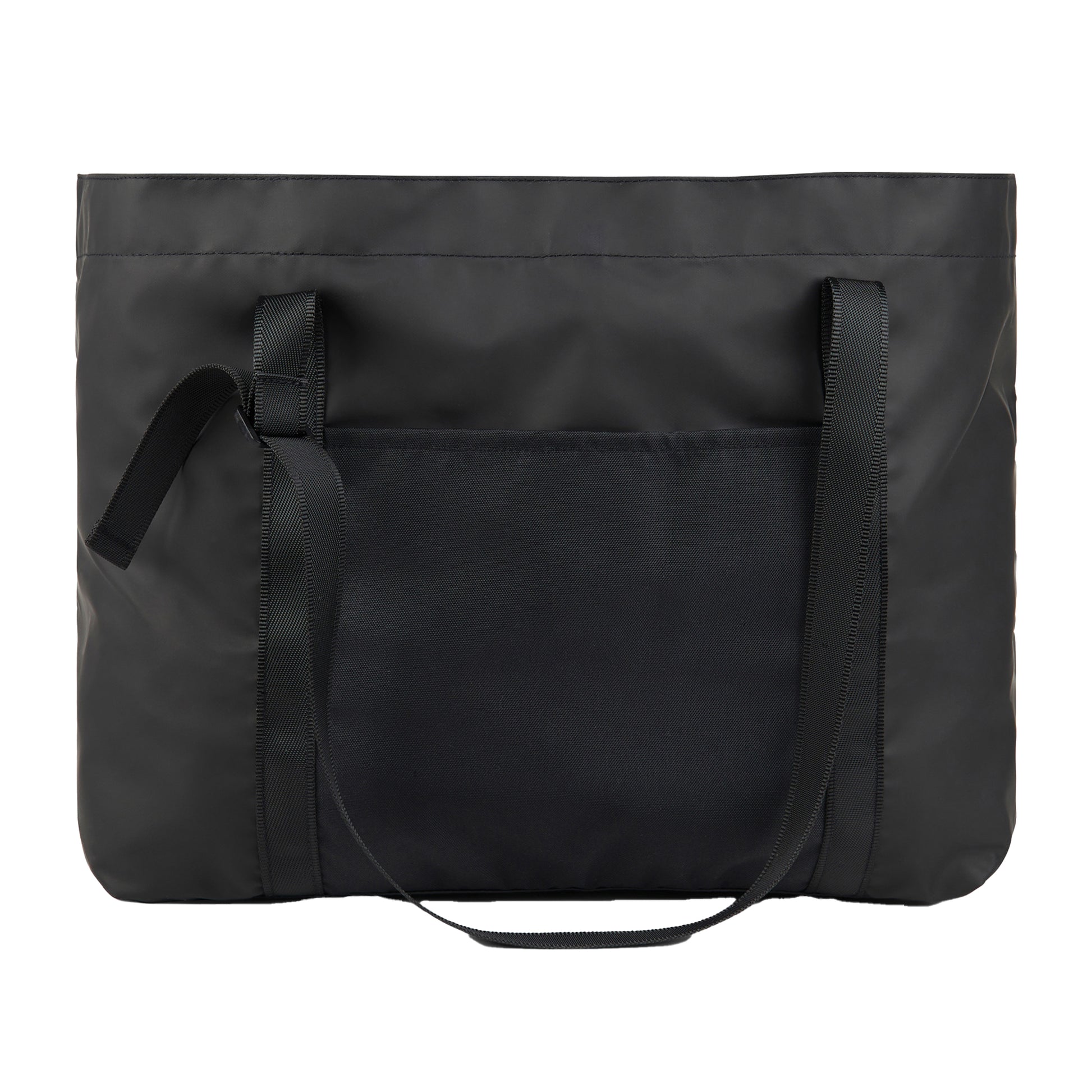 Black - Front - Vinga Livorno Maxi Recycled Polyester Tote Bag