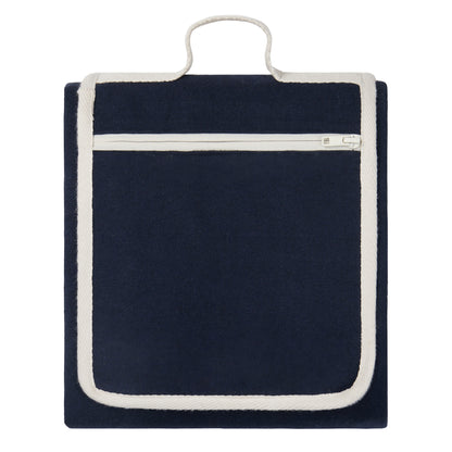 Blue - Front - Vinga Volonne Canvas Picnic Blanket
